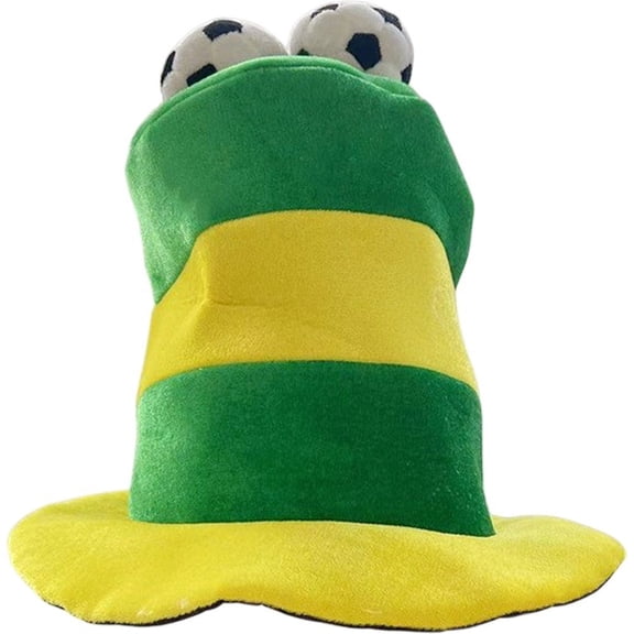 Jiibva Argentina Football Hat, National Flag High Cap Bowler Hats Football GameCelebration Party Halloween Headdress Sports Cap Fun Photo Prop Accessory