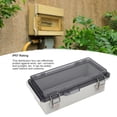 thumbnail image 4 of Electrical Junction Box, Hinged Housing Waterproof Electrical Boxes Clear Lid ABS  for Outdoor, 4 of 8