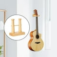 thumbnail image 1 of Colgador de guitarra de madera portátil, soporte de pared desmontable para guitarra, soporte para guitarra eléctrica, bajo, instrumentos de cuerda, perfke Soporte de guitarras, 1 of 8