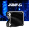 thumbnail image 3 of Heat Sink,G1/4 120mm Copper Water Water Cooling Heat Sink Computer Accessory Reliable and Durable, 3 of 9