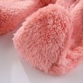 thumbnail image 4 of XUNKUSGA Newborn Baby Girls Boys Cute Bear Fleece Footies Winter Warm Zipper Long Sleeve Zipper Romper with Hood Classic Solid Color Infant Winter Coat,6 Months, 4 of 10