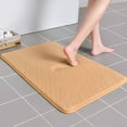 thumbnail image 4 of Memory Foam Bath Mat, Thick Non-Slip Absorbent Shower Rug for Bathroom, Soft Quick Dry Floor Mat, Machine Washable Anti-Fatigue Bathroom Decor, 4 of 10