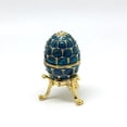 thumbnail image 1 of Faberge Egg Easter Decor Russian Faberge Egg Crystals Easter Faberge Egg Gifts Stroage Box Crystal Jewellery Trinkets Case DecorGreenUnited Kingdom He Qiyong unisex, 1 of 1
