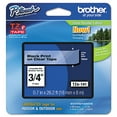 thumbnail image 4 of Brother Genuine P-touch TZE-141 Tape, 3/4" (0.7") Wide Standard Laminated Label Maker Tape, Black on Clear, 0.7 in. x 26.2 ft. (18mm x 8M), TZE141, 4 of 8