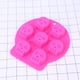 thumbnail image 3 of Bandeja de cubitos de hielo de silicona con calavera de Halloween Molde para hacer hielo Molde creativo para dulces de chocolate (rosa), 3 of 5