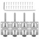 thumbnail image 2 of GOOHOCHY 1 juego de patas niveladoras resistentes y ajustables para muebles y gabinetes., 2 of 7