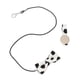 thumbnail image 4 of Cordón Antipérdida Para Audífonos ANGGREK Blanco Y Negro Para Deportes Viajes Trabajo, 4 of 8