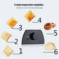thumbnail image 3 of Toaster 2 Slice Stainles Steel Bread Extra Wide Slot Compact Toasters,electrical Small Bread Machin (haoyi, 3 of 5