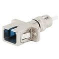 SingleMode Optical Connector ST Male to SC Female Adapter Ceramic