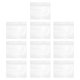 thumbnail image 1 of Guangmc - 10 fundas horizontales para insignias, transparentes, para uso en oficina, 1 of 7