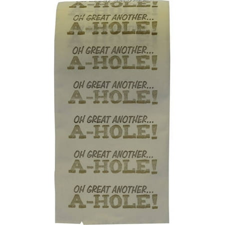 Fairly Odd Novelties A-Hole Novelty Toilet Paper (Best Toilet Paper For Women)