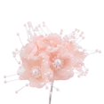 thumbnail image 4 of Ramo de Flores Falsas Baoblaze 12 Piezas de Seda Rosa, 4 of 8