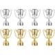 thumbnail image 1 of KAKOWELY 8 piezas de trofeos deportivos de plástico para niños, premios ganadores, copas de trofeo para fiesta de fútbol, 1 of 5