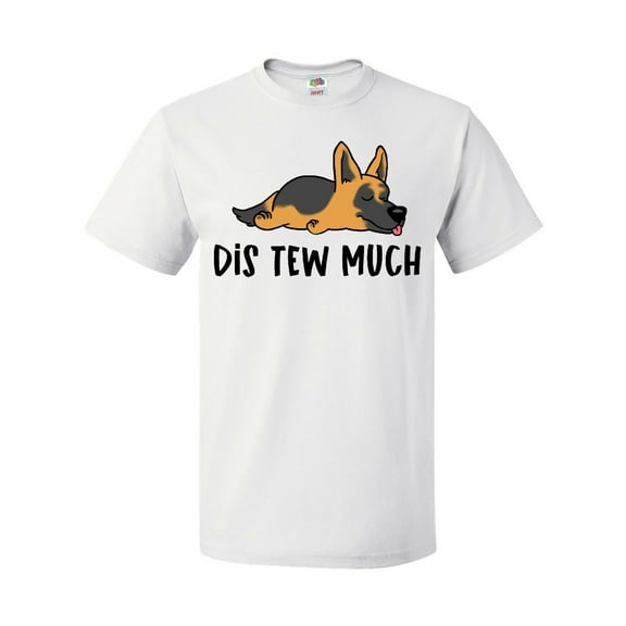 Inktastic Napping Dis Tew Much German Shepherd T-Shirt