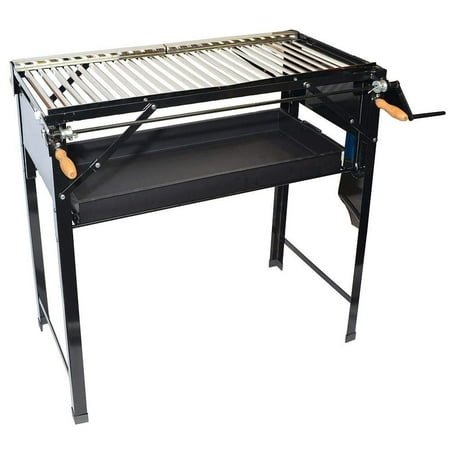 Outdoor Grill Stand Santa Barbara Chile Roasters CRBBQ-ST Outdoor Portable BBQ Stand Grill with Carrying Case ()