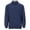 Navy Heather, variant on BM5204 Men's French Terry Quarter Zip-Oxford Heather-S