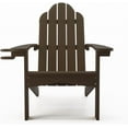 thumbnail image 5 of Dycanpo Adirondack Chairs Set of 6 with Cup Holder, 300lbs Weather Resistant, Dark Brown, 5 of 8
