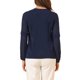 thumbnail image 3 of INSPIRAR CHIC Blusa de Chifón para Mujeres con Cuello de Llave, Manga de Parchwork, Elegante Top de Trabajo 3XL Azul Oscuro, 3 of 8