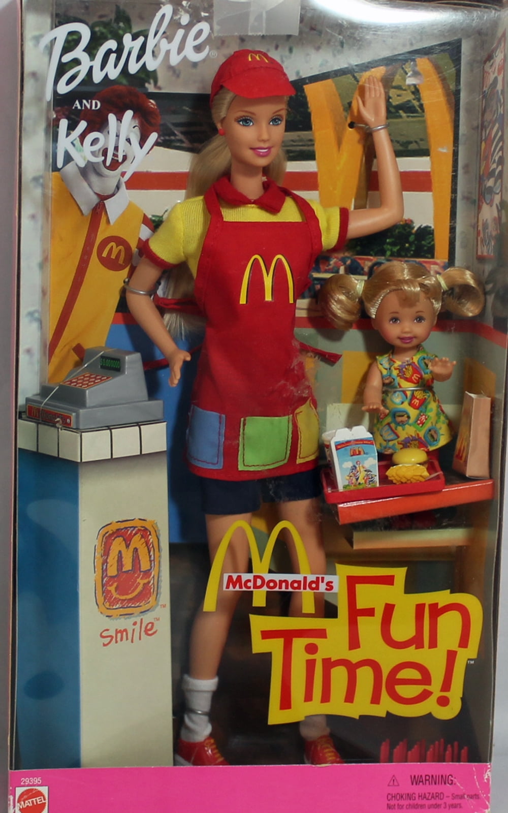 McDonald's Fun Time Barbie and Kelly Dolls