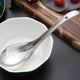 thumbnail image 4 of EeaseMX 2 cucharas de arroz para el hogar, cucharas de sopa de cocina, cuchara de acero inoxidable (plateada), 4 of 8