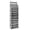 Gray, variant on Grey Black Beige Hanging Storage Unit Featuring Viewable PVC Window Design