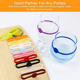 thumbnail image 4 of 2X Drink Marker Glass Cup Wine Glass Bottle Strip Tag Marker Glass Charms Tags for Cups Cocktail Glass Guest, 4 of 4