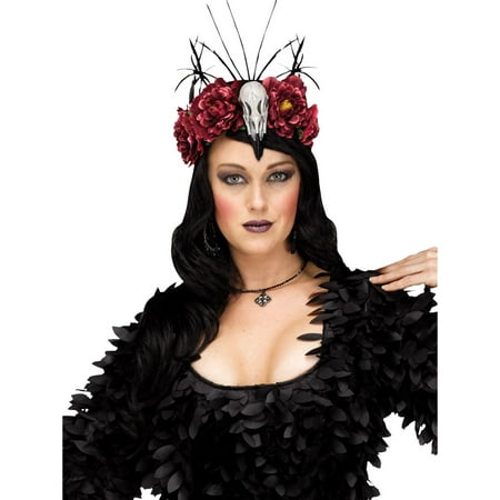 Raven Mistress Headpiece Halloween Costume Accessory