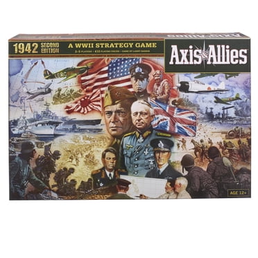 Avalon Hill Axis & Allies Anniversary Edition Board Game – WWII Strategy For 2-6 Players