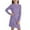 A-Purple47, variant on XUELUO Big Girls Dresses Ribbed Knit Long Sleeves Crew Neck Skirts Spring Winter & Daily Moments Kids Slim Sweater Dress