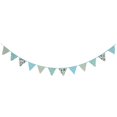 thumbnail image 2 of Decoración rústica del partido de colgante del empavesado de de del triángulo del Sunnimix Bunting Banner, 2 of 7