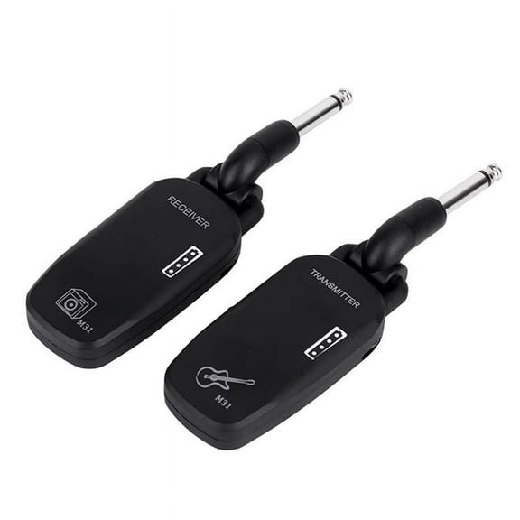 M31 Guitar Wireless System Audio Transmitter Receiver Pickup USB Rechargeable Wireless System for Electric Guitar