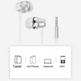 thumbnail image 6 of Joernso Stereo Earphones with Mic HiFi Sound Ergonomic Design In-ear 3.5mm Heavy Bass Wire-Control Headphones, 6 of 7