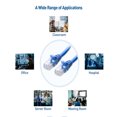 thumbnail image 4 of iMBAPrice - 3 feet Cat6 Ethernet Network Patch Cable RJ45 - Blue, 4 of 5