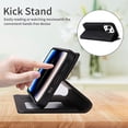 thumbnail image 5 of Case for iPhone 14 Plus Wallet Case [RFID Blocking] [Credit Card Holder] [Magnetic Stand] [Shockproof TPU Interior Case] Compatible with iPhone 14 Plus Protective Case 6.7 inch,Black, 5 of 7