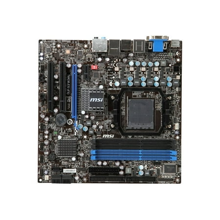 MSI 760GM-E51 (FX) - Motherboard - micro ATX - Socket AM3+ - AMD 760G Chipset - Gigabit LAN - onboard graphics - HD Audio (8-channel)