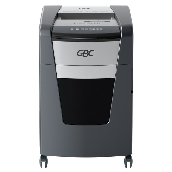 GBC Momentum Paper Shredder X18-12 Super Cross-Cut P-4 Anti-Jam 18 Sheets -