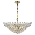 thumbnail image 5 of Vesper 10 light Chrome Chandelier Clear Royal Cut Crystal, 5 of 7