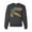 Heather Black, variant on Wild Bobby, Dean Russo Raptor Animal Lover Unisex Crewneck Graphic Sweatshirt, Light Pink, X-Large