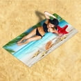 thumbnail image 5 of Fnochy Beach Towels Oversized Microfiber Sandproof Lightweight Quick-Dry for Travel Swimming Pool Yoga Camping Outdoor, 5 of 5