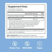 O Positiv Meno Vaginal Moisturizer Supplement Capsules for Women, Hormone-Free Vaginal Dryness Relief, Vaginal Moisture Support, 60 Count