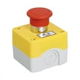 thumbnail image 1 of SP-A001 IP65 waterproof emergency switch button ABS red emergency stop push button switch station, 1 of 5