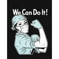 thumbnail image 2 of Tstars Womens Nurse Shirts Gift for Nurse Medical Tattoo Nurse Support Feminist We Can Do It Nursing MD Medical Women T Shirt, 2 of 5