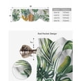 thumbnail image 4 of Tie Up Valance Curtain for Kitchen,Watercolor Turtle Backwood Rod Pocket Short Curtains Adjustable Tie-Up Shade Valances,Bohemian Art Pink Line Window Treatment for Bathroom Living Room Bedroom, 4 of 8