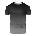 thumbnail image 4 of REDARER Mens Shirts - Oversized T Shirt Men's T Shirt Crew Neck Short Sleeve T Shirt with City Print Basic Shirts Men Loose Casual Shirts Sports Shirts,Mens Short Sleeve Tee Shirts,Size:M, 4 of 5