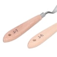 thumbnail image 5 of Oil Paint Scraper Graffiti Toning Beech Wood Art Combination SpecialShaped Knife for Student Art Painting, 5 of 5
