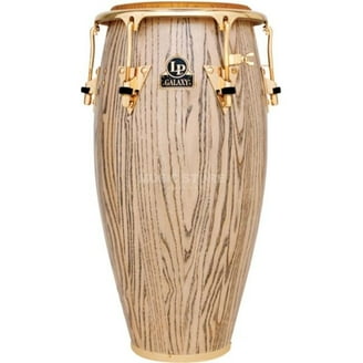 Toca Elite Pro Wood Conga Set with Stand, Natural Maple Fade