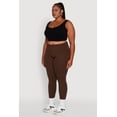 thumbnail image 3 of Womens Plus Size Ambiance Basic Leggings, 3 of 5