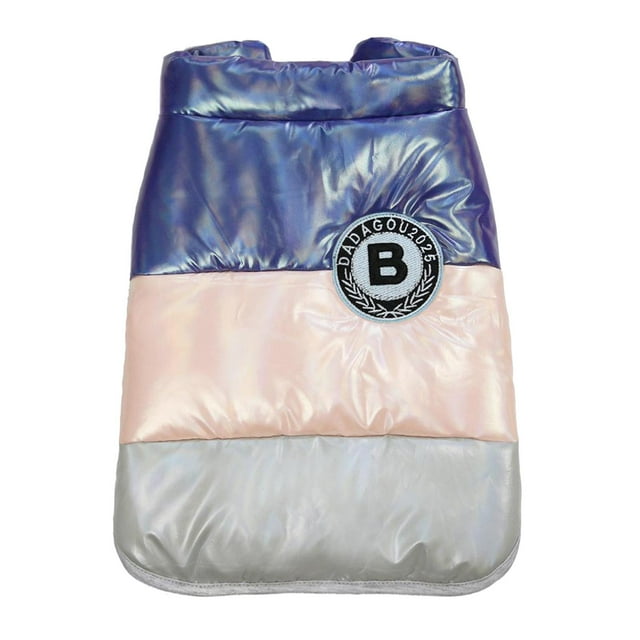 Perro jinwen Bulldog Abrigo Chaleco Impermeable Clima frío Pink_L