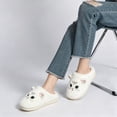 thumbnail image 6 of Ecetana Women's Cute Fuzzy Slippers Comfort Faux Fur Memory Foam Non-Slip House Slippers for Women, 6 of 7