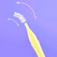 thumbnail image 3 of Cepillos Interdentales, 40 Piezas Cepillos Interdentales Para Aparatos Ortopédicos Herramienta De Limpieza De Espacios De Dientes Suaves Amarillo Ultrafino 0,4 Mm Para Viajes Para, 3 of 7